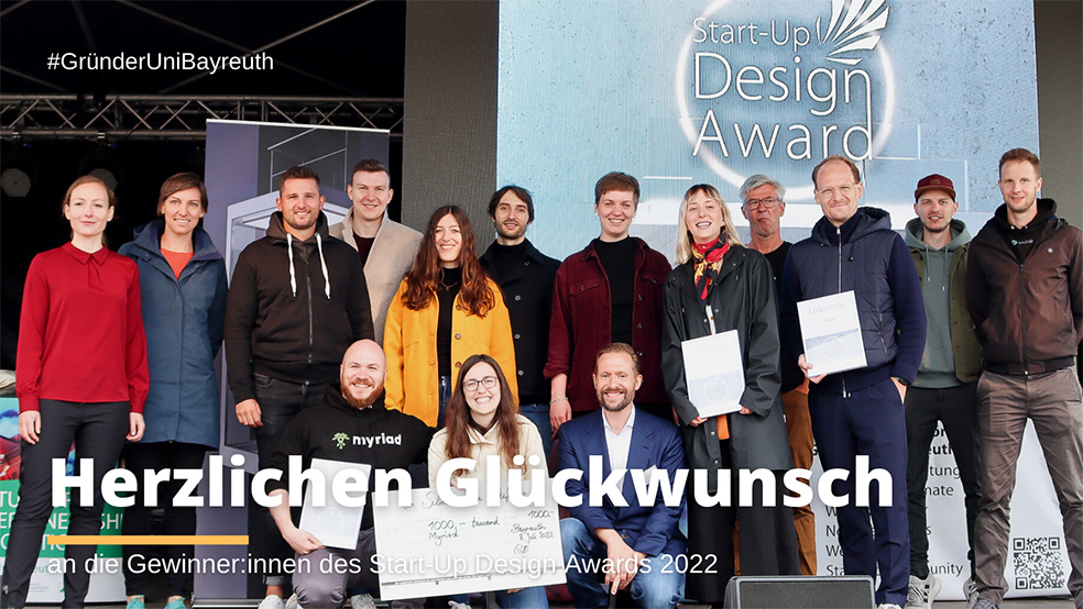Gewinner des Start-Up Design Awards 2022